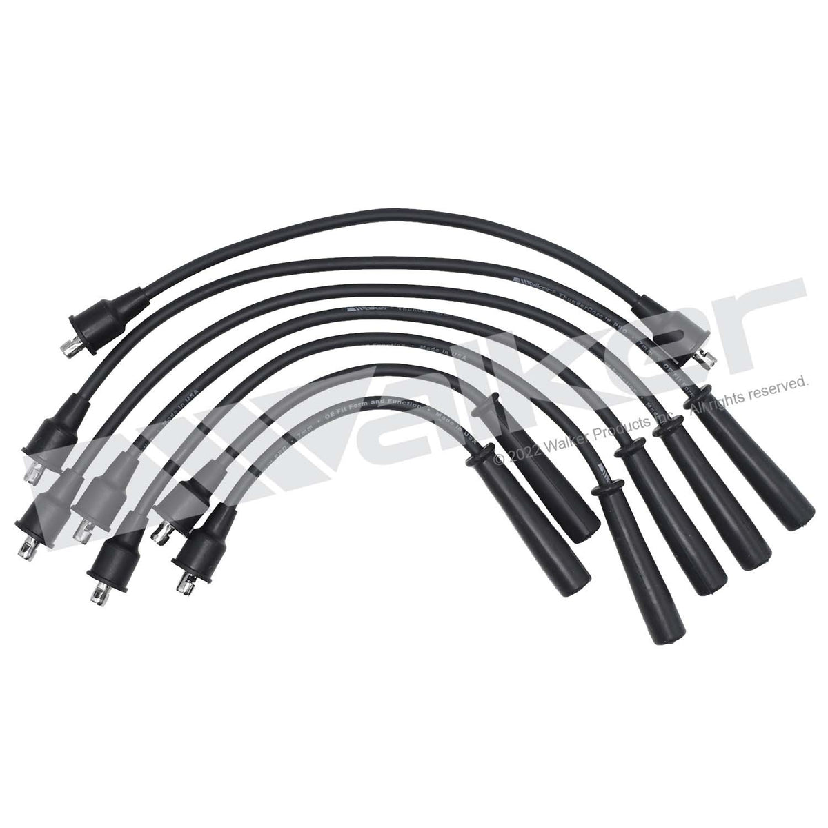 Walker Products ThunderCore PRO Spark Plug Wire Set - 924-1833