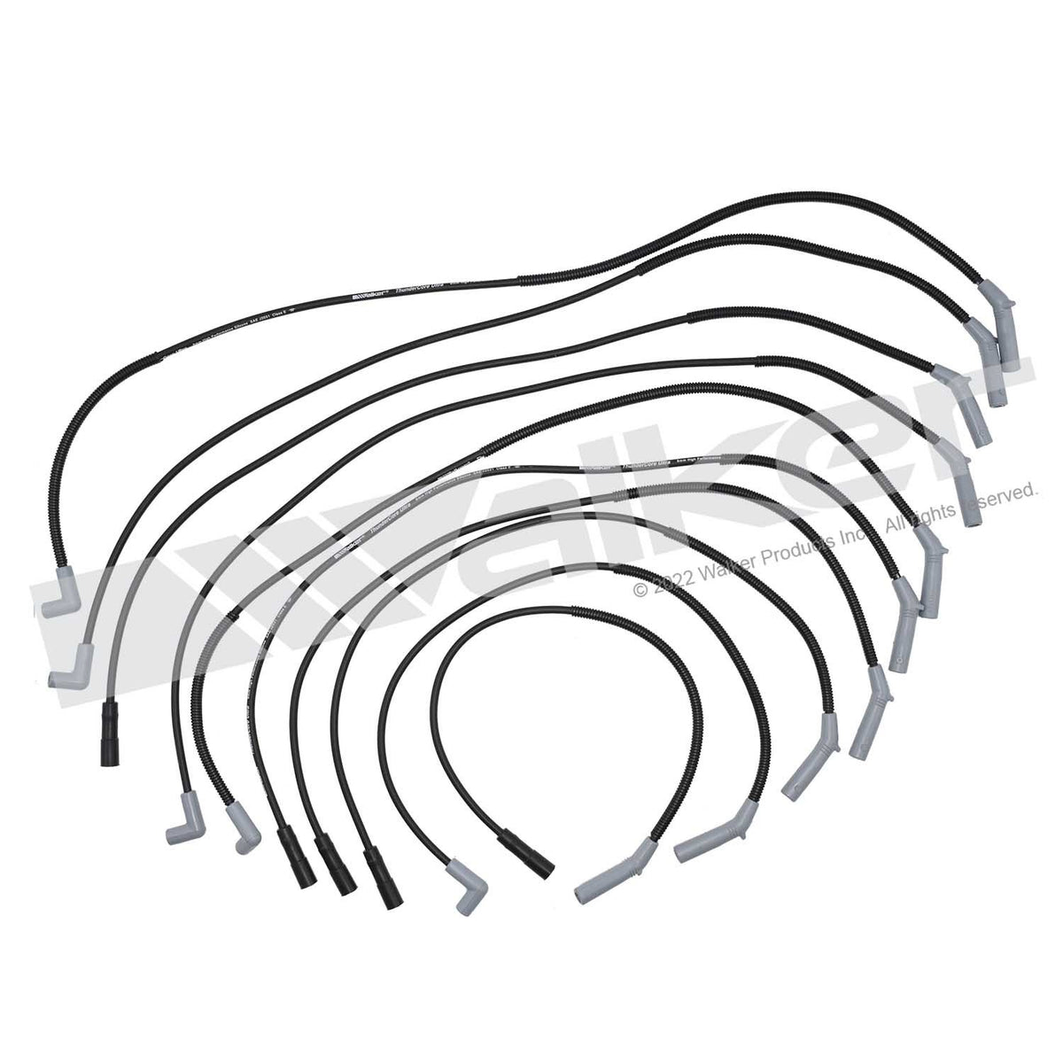 Walker Products ThunderCore PRO Spark Plug Wire Set - 924-1838