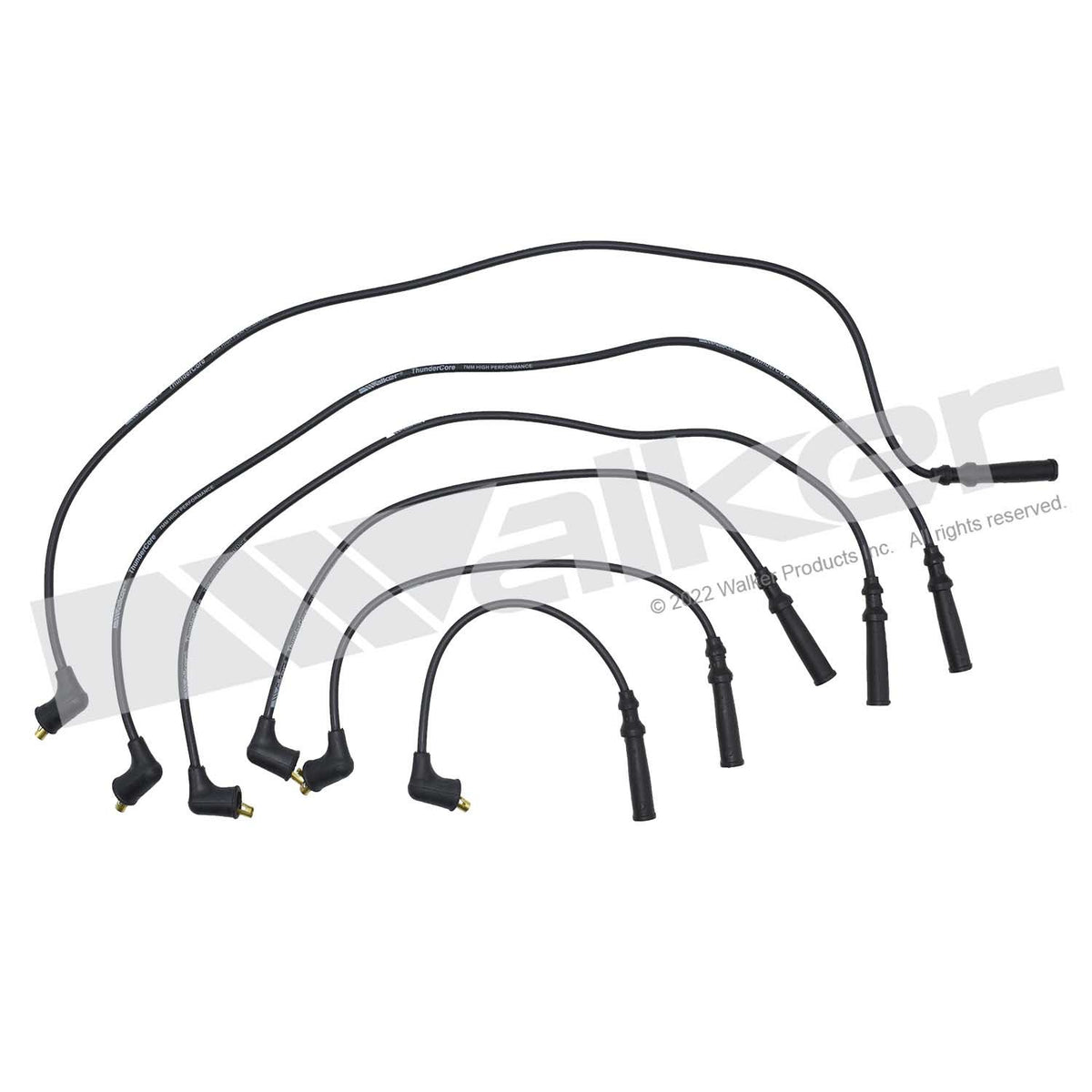 Walker Products ThunderCore PRO Spark Plug Wire Set - 924-1847