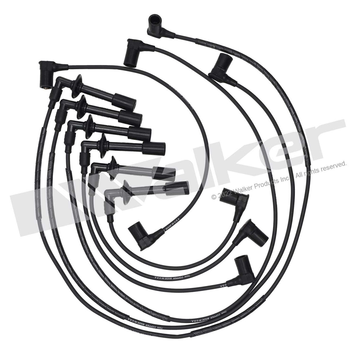 Walker Products ThunderCore PRO Spark Plug Wire Set - 924-1858