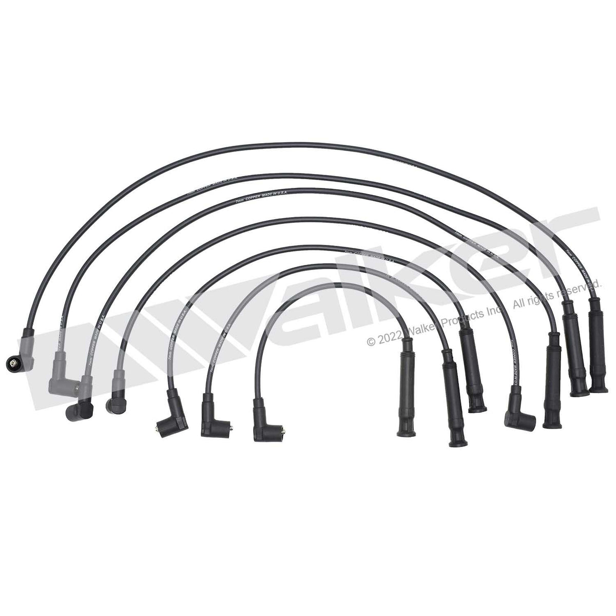 Walker Products ThunderCore PRO Spark Plug Wire Set - 924-1862
