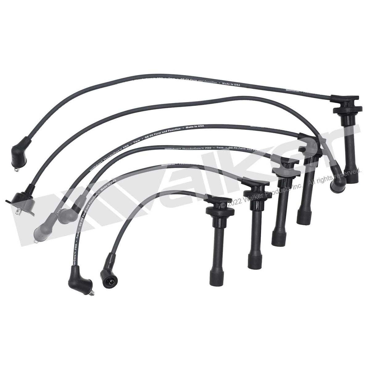 Walker Products ThunderCore PRO Spark Plug Wire Set - 924-1866
