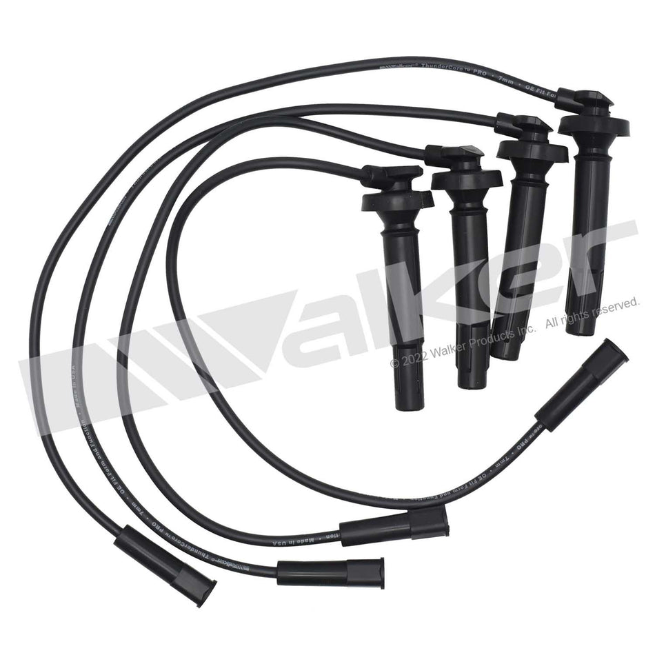 Walker Products ThunderCore PRO Spark Plug Wire Set - 924-1981