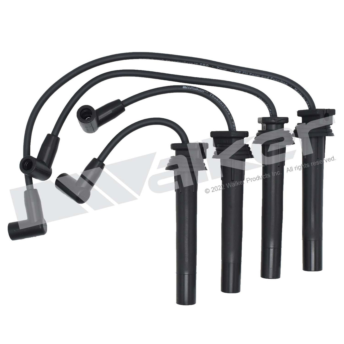 Walker Products ThunderCore PRO Spark Plug Wire Set - 924-2029