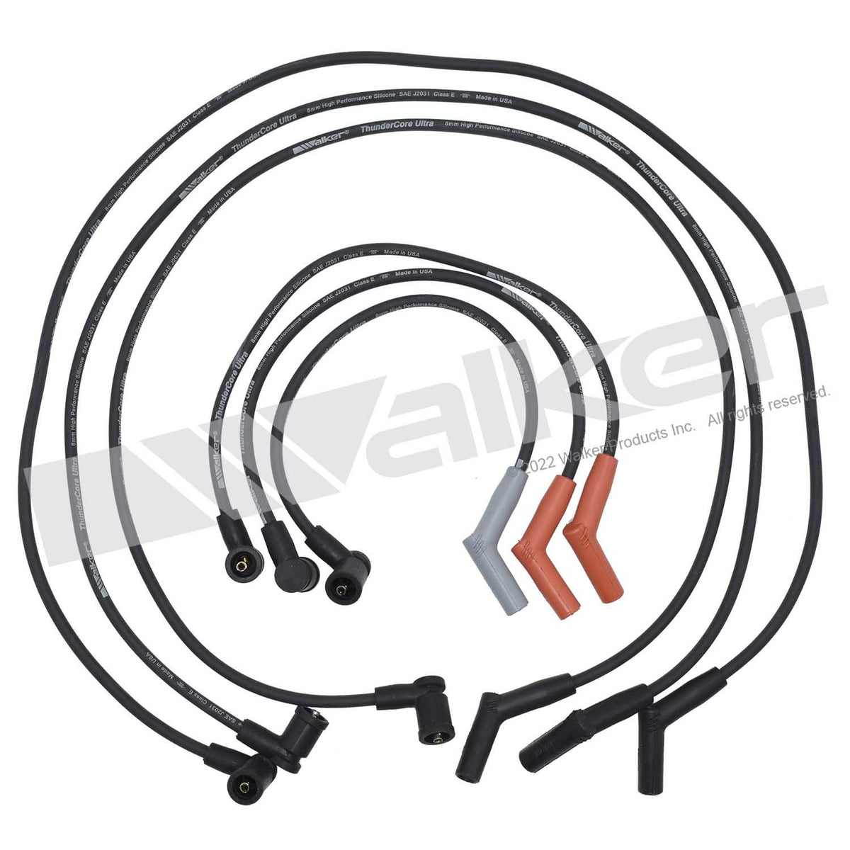 Walker Products ThunderCore PRO Spark Plug Wire Set - 924-2035