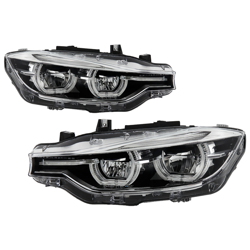 Spyder Auto 9948534 FULL LED Projector Headlights - Chrome