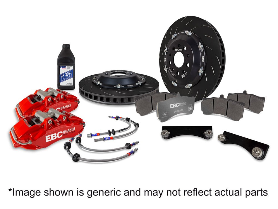 EBC Brakes Brake Pad Rotor Caliper - BBK016YEL-1