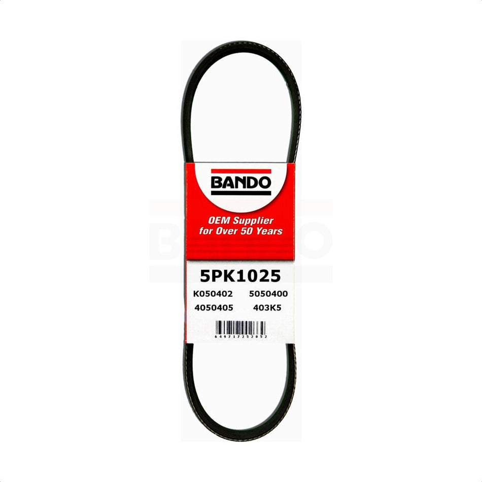 Alternator Air Conditioning Accessory Drive Belt BAN-5PK1025 For Chevrolet Malibu Pontiac G6 Saturn