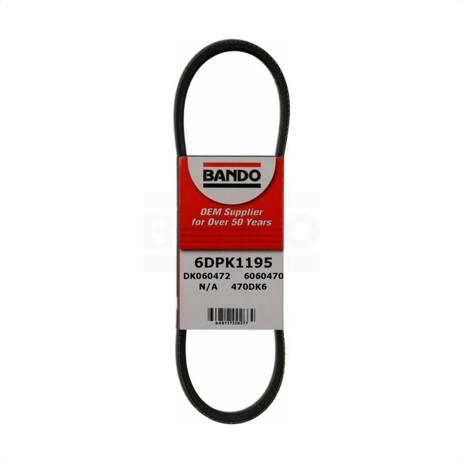 Accessory Drive Belt BAN-6DPK1195 For Volkswagen Jetta Golf Beetle City Audi TT Quattro