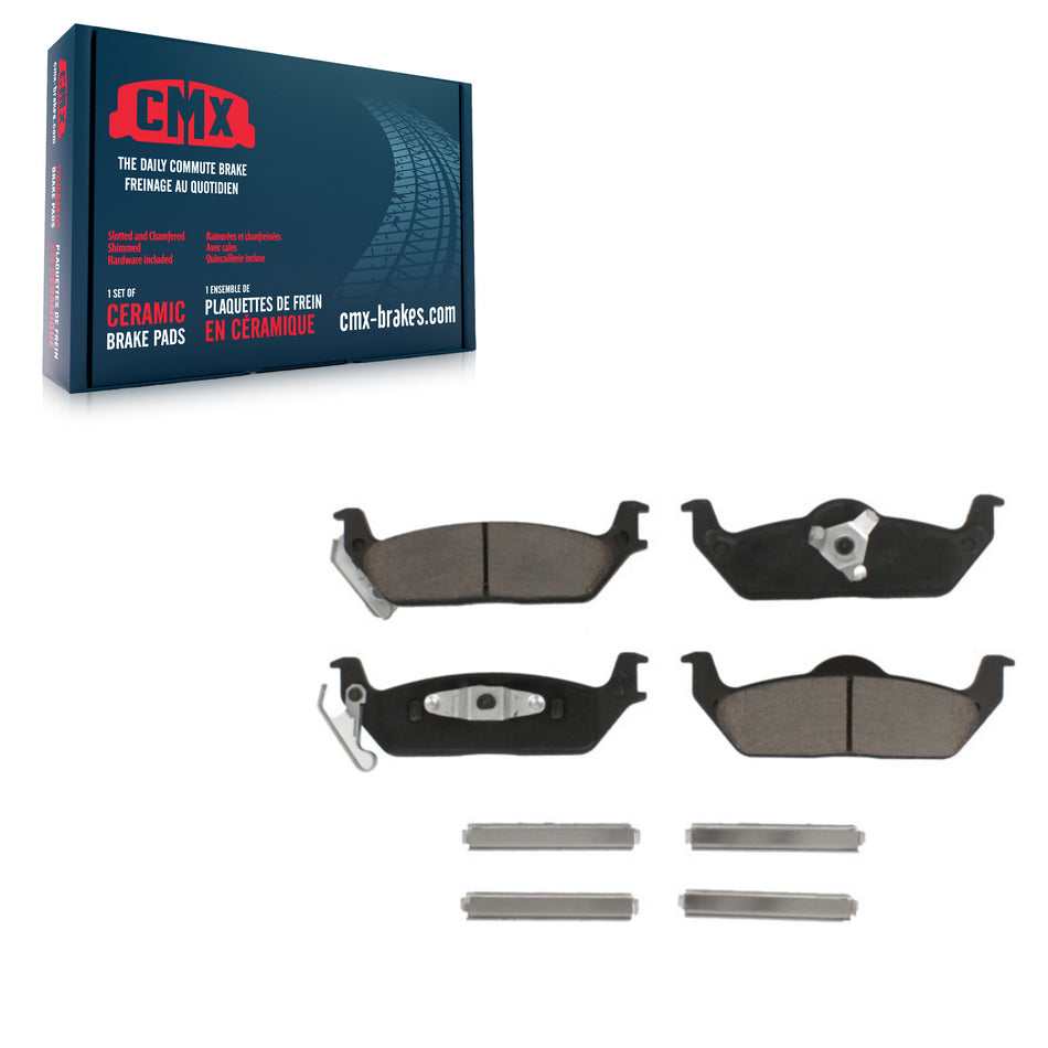 Rear Ceramic Disc Brake Pads CMX-D1012 For Ford F-150 Lincoln Mark LT