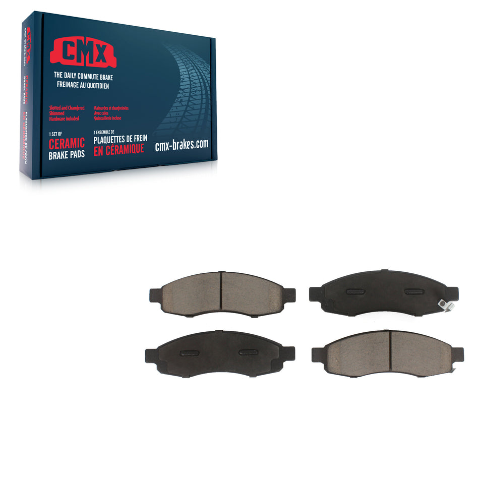 Front Ceramic Disc Brake Pads CMX-D1015 For Nissan TITAN INFINITI QX56 Armada Pathfinder