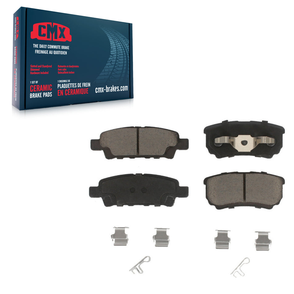 Rear Ceramic Disc Brake Pads CMX-D1037 For Jeep Mitsubishi Lancer Patriot Dodge Chrysler Compass 200