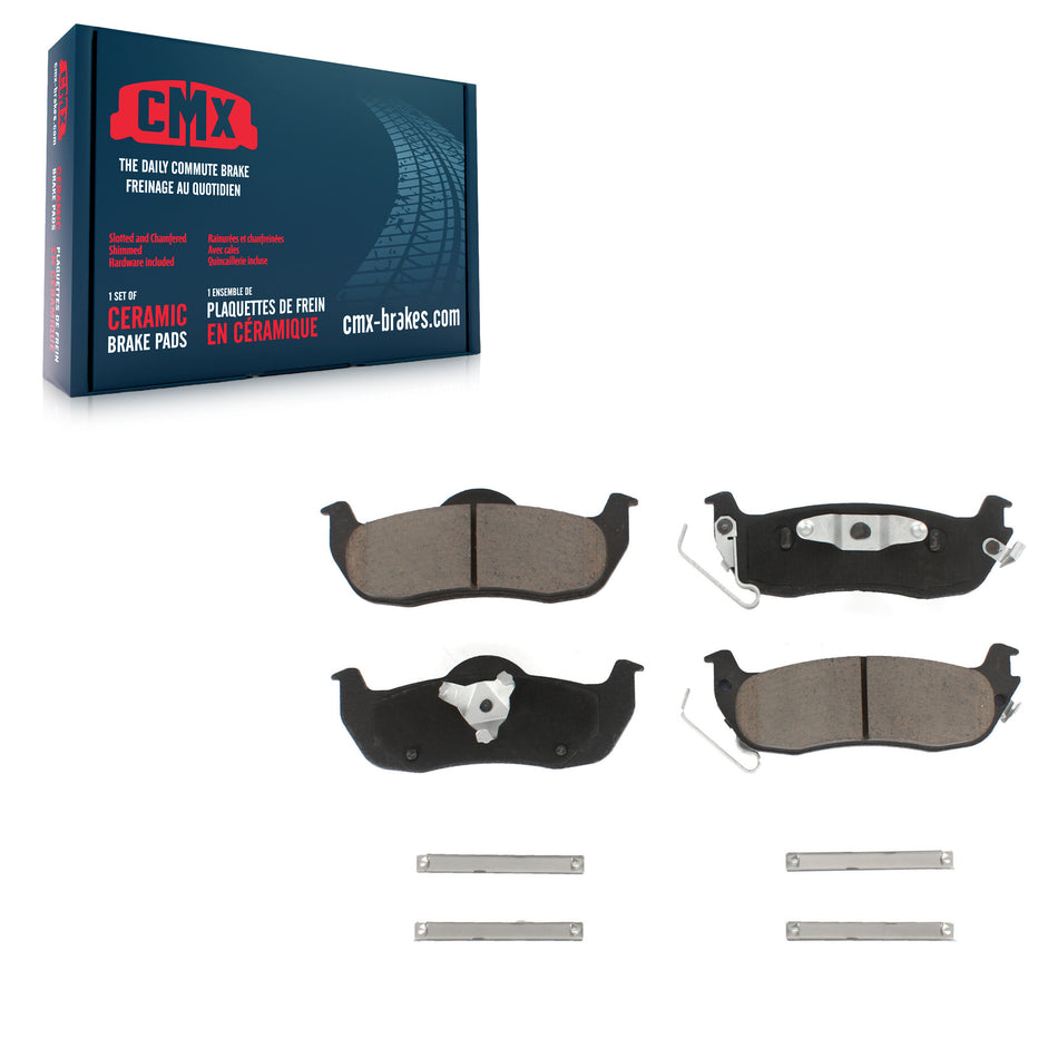 Rear Ceramic Disc Brake Pads CMX-D1041 For Nissan Jeep Grand Cherokee TITAN Armada Commander QX56