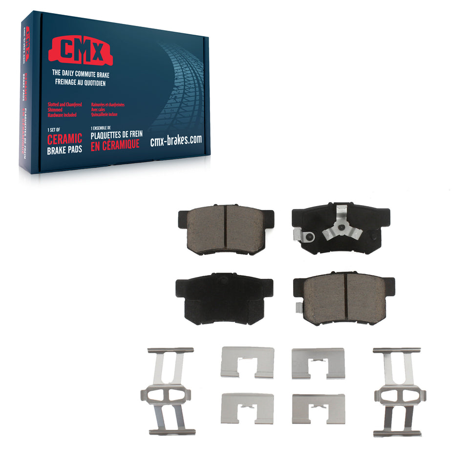 Rear Ceramic Disc Brake Pads CMX-D1086 For Honda CR-V Acura RDX Accord Crosstour