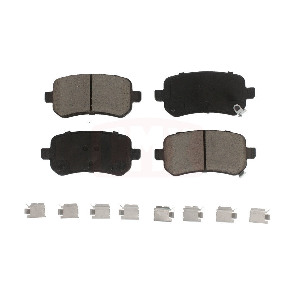 Rear Ceramic Disc Brake Pads CMX-D1326 For Dodge Grand Caravan Chrysler Town & Country Journey Volkswagen Routan Ram C/V by CMX