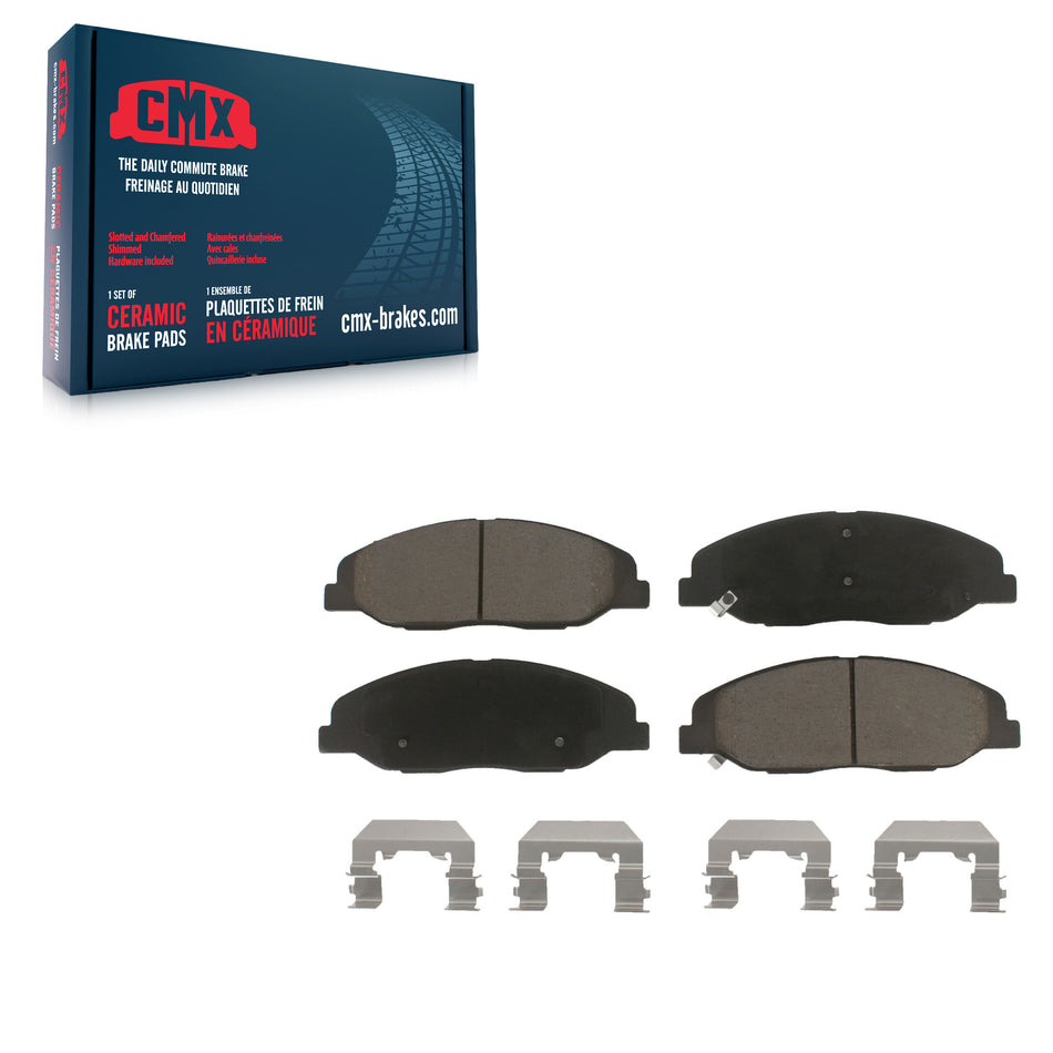 Front Ceramic Disc Brake Pads CMX-D1332 For Cadillac CTS STS