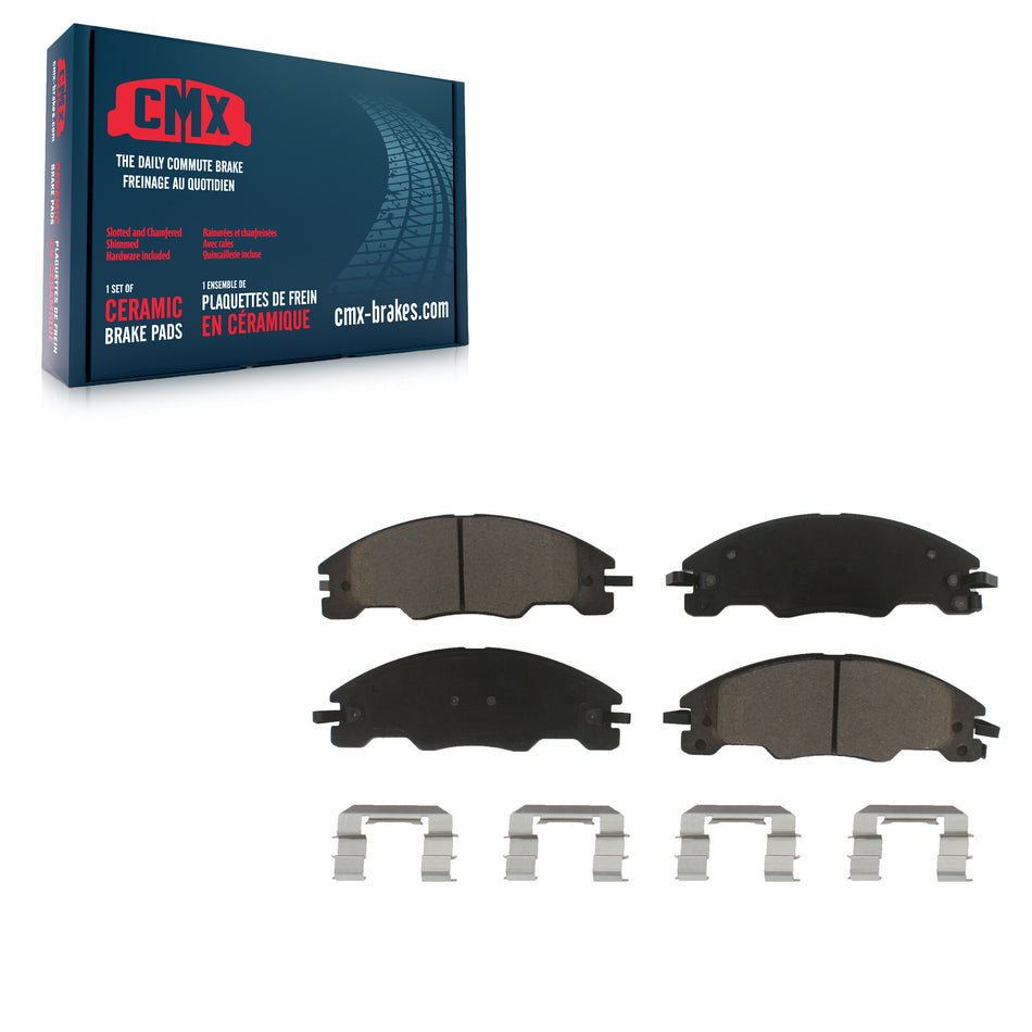 Front Ceramic Disc Brake Pads CMX-D1339 For 2008-2011 Ford Focus