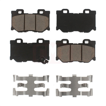 Rear Ceramic Disc Brake Pads CMX-D1347 For INFINITI G37 Q50 Nissan 370Z Q60 M37 Q70 Q70L QX70 M56 FX50 Z by CMX