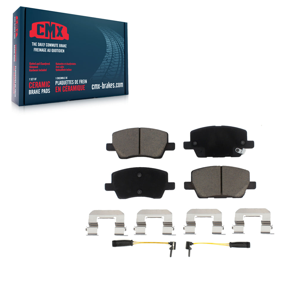 Front Ceramic Disc Brake Pads CMX-D1357 For 2006-2011 Mercedes-Benz B200