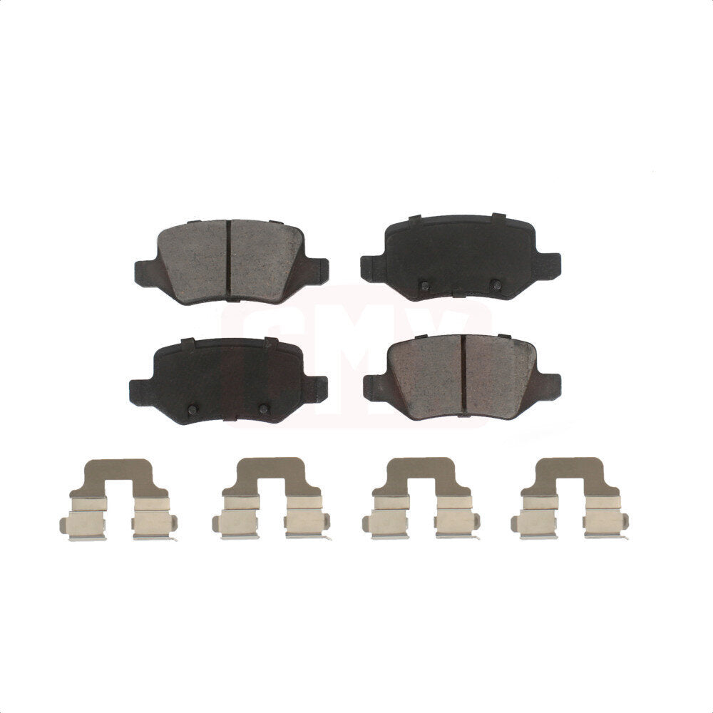 Rear Ceramic Disc Brake Pads CMX-D1358 For 2006-2011 Mercedes-Benz B200 by CMX