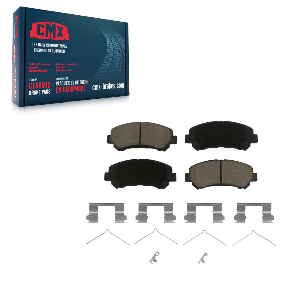 Front Ceramic Disc Brake Pads CMX-D1374 For Nissan Rogue Sentra Maxima Juke Suzuki Kizashi Select
