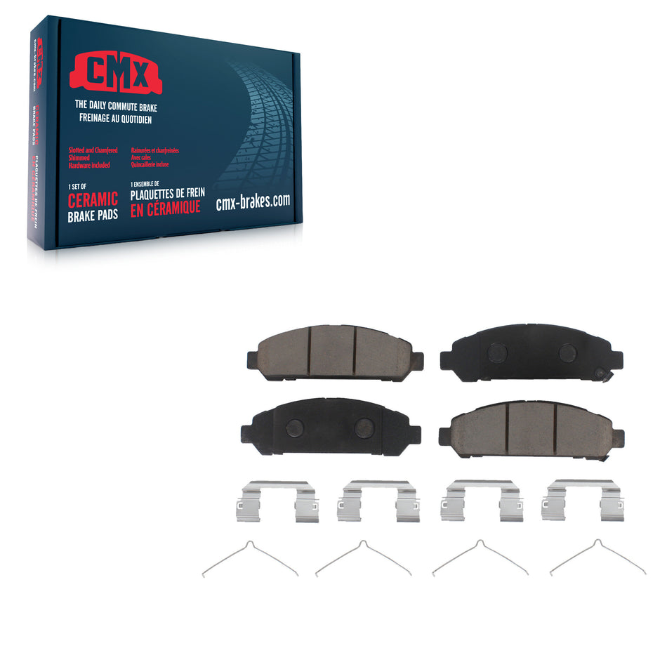 Front Ceramic Disc Brake Pads CMX-D1401 For 2009-2016 Toyota Venza
