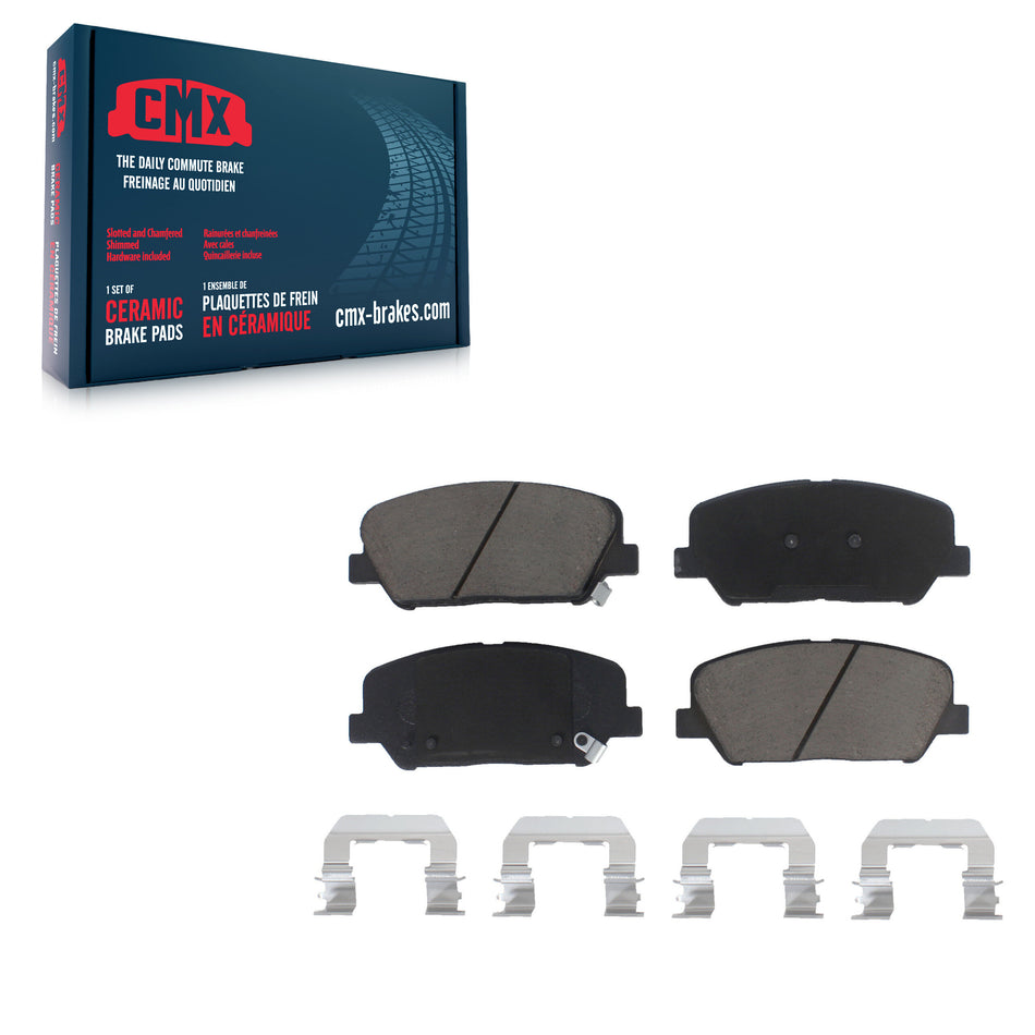 Front Ceramic Disc Brake Pads CMX-D1413 For Kia Optima Hyundai Genesis Coupe Veloster