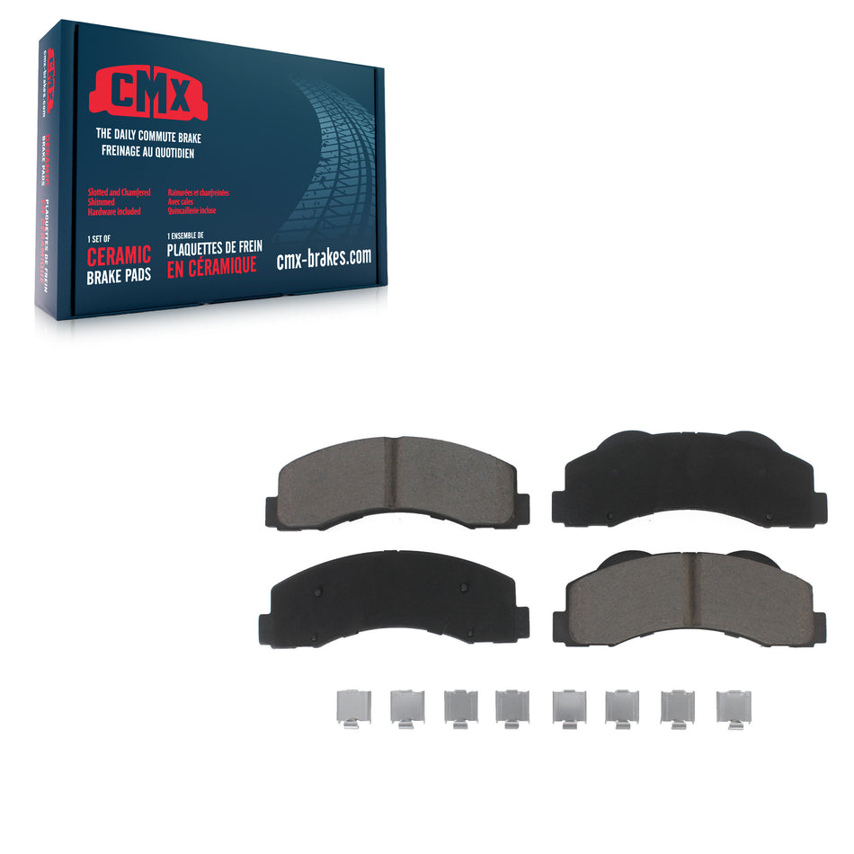 Front Ceramic Disc Brake Pads CMX-D1414 For 2010-2017 Ford F-150 Expedition Lincoln Navigator