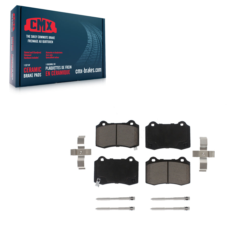 Rear Ceramic Disc Brake Pads CMX-D1428 For Hyundai Genesis Coupe Tesla S