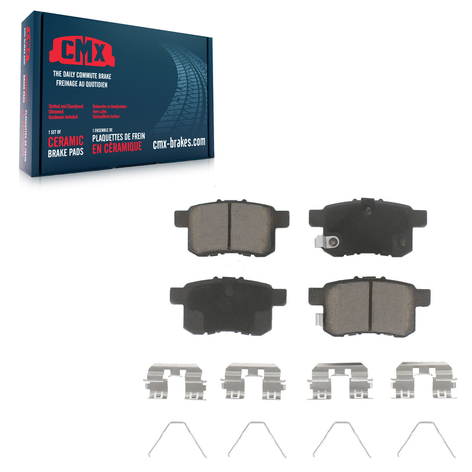 Rear Ceramic Disc Brake Pads CMX-D1451 For Honda Accord Acura TSX
