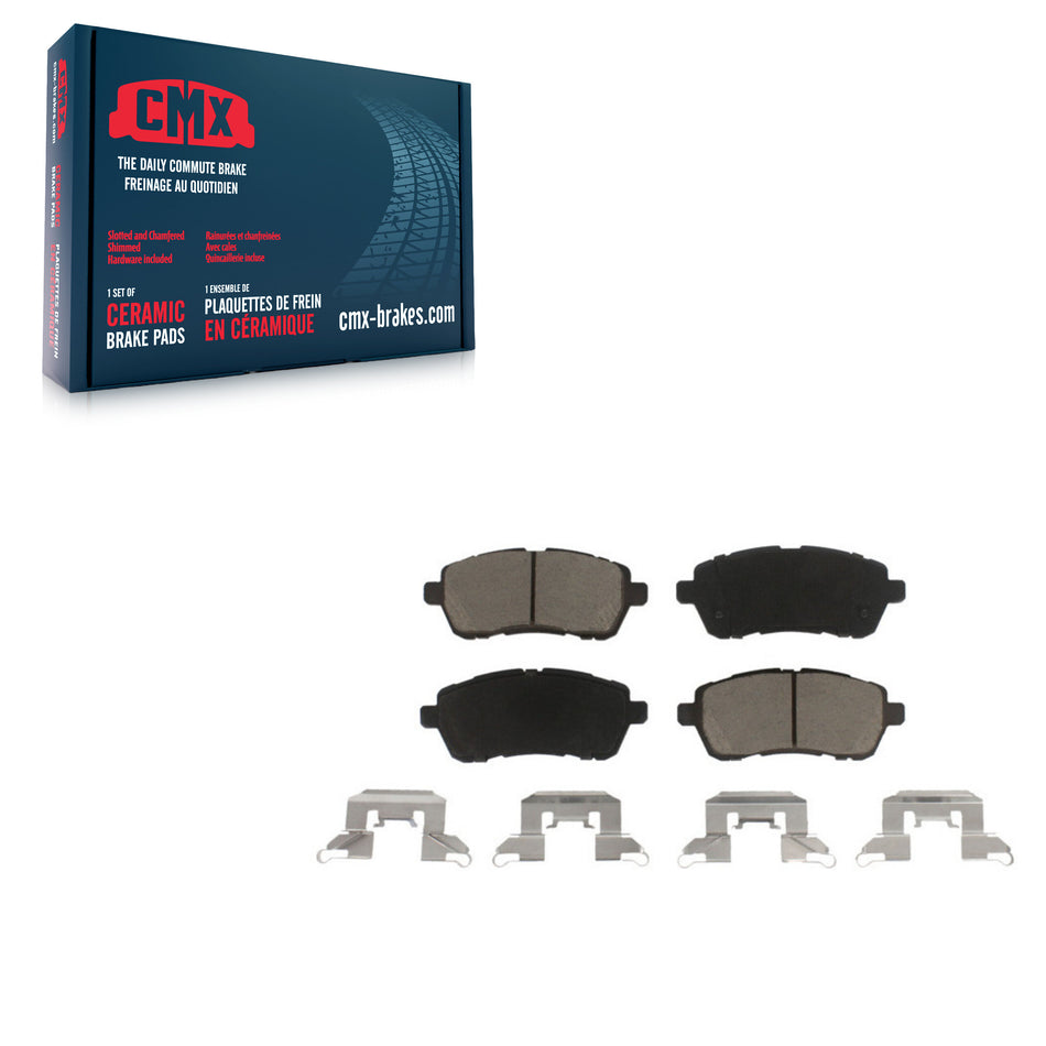 Front Ceramic Disc Brake Pads CMX-D1454A For 2011-2014 Mazda 2