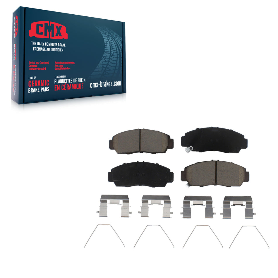 Front Ceramic Disc Brake Pads CMX-D1506 For Honda Accord Acura TSX