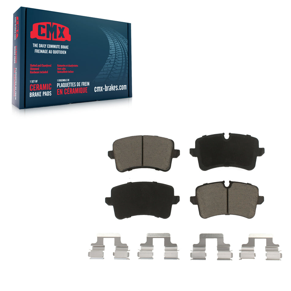 Rear Ceramic Disc Brake Pads CMX-D1547 For Audi Porsche Macan A6 Quattro A7 A8 RS5 S6 RS7 S7 S8