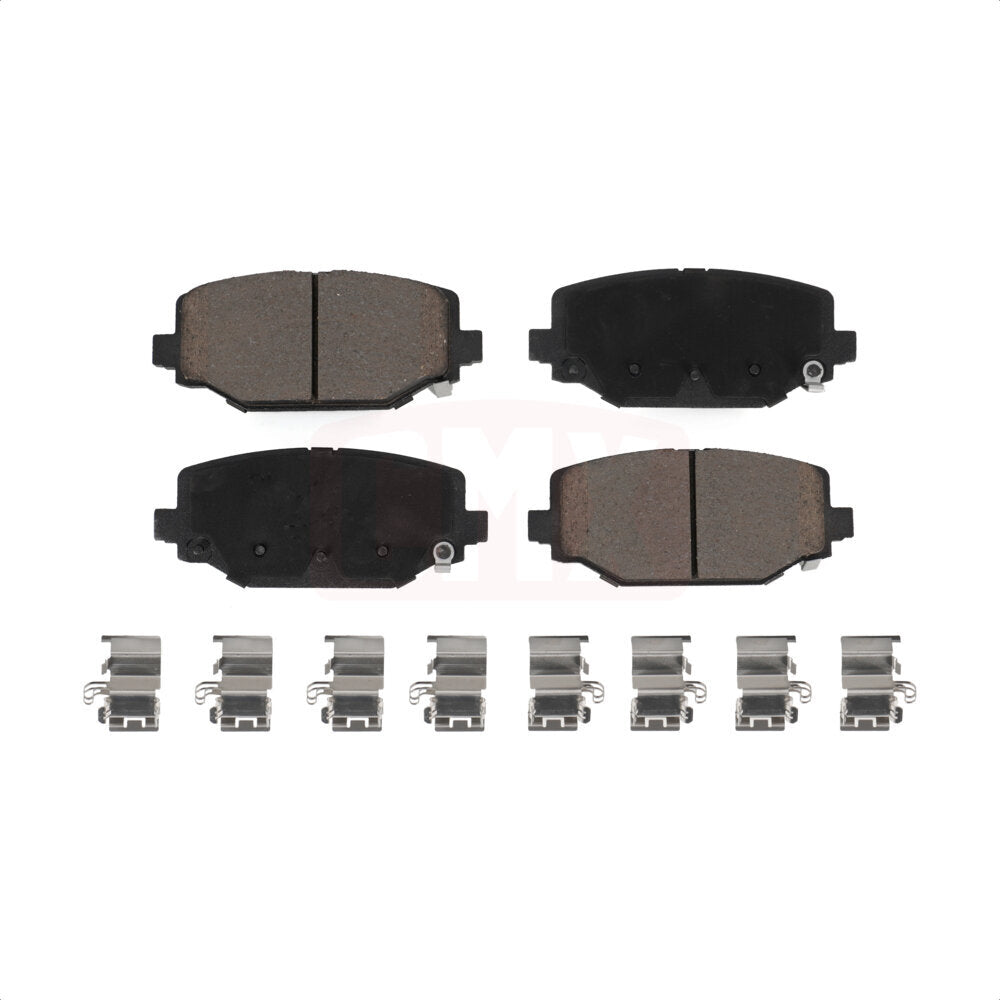 Rear Ceramic Disc Brake Pads CMX-D1596 For Dodge Grand Caravan Journey Chrysler Town & Country Ram C/V Volkswagen Routan by CMX