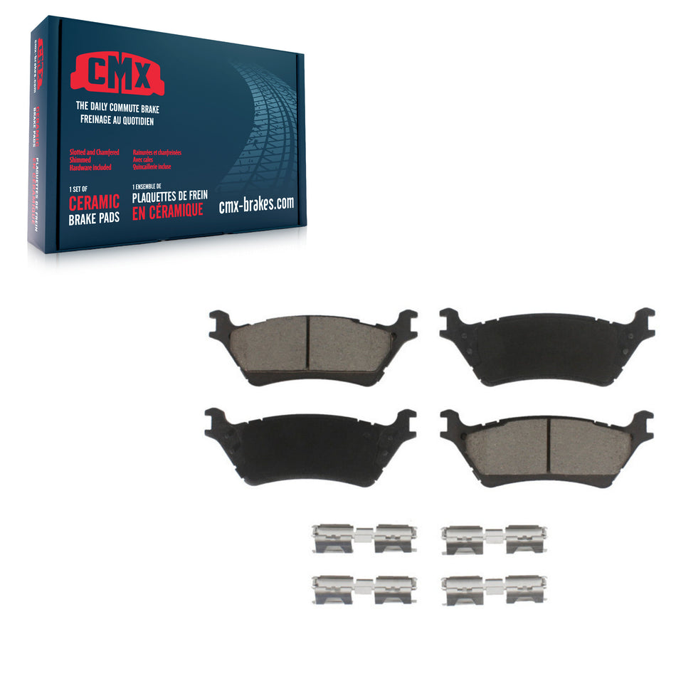 Rear Ceramic Disc Brake Pads CMX-D1602 For Ford F-150