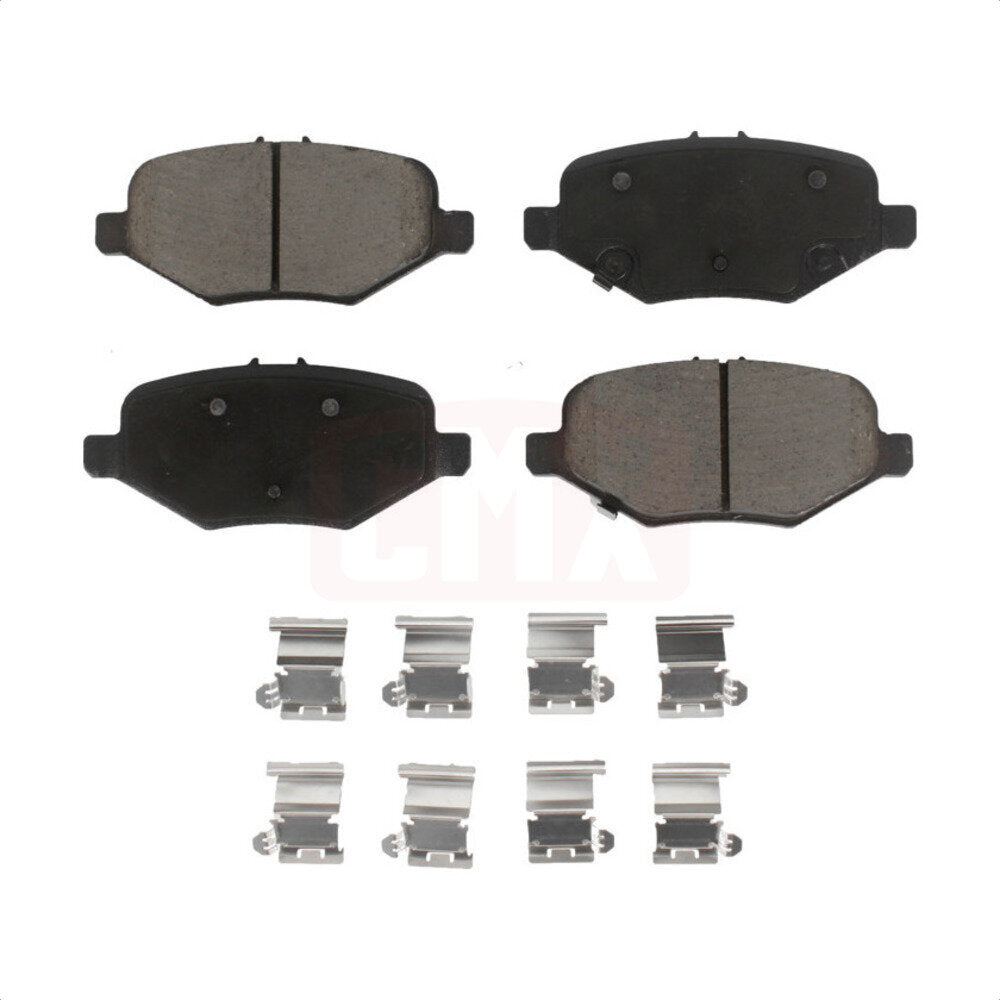 Rear Ceramic Disc Brake Pads CMX-D1612 For Ford Explorer Taurus Flex Police Interceptor Sedan Lincoln MKT MKS Special Service by CMX