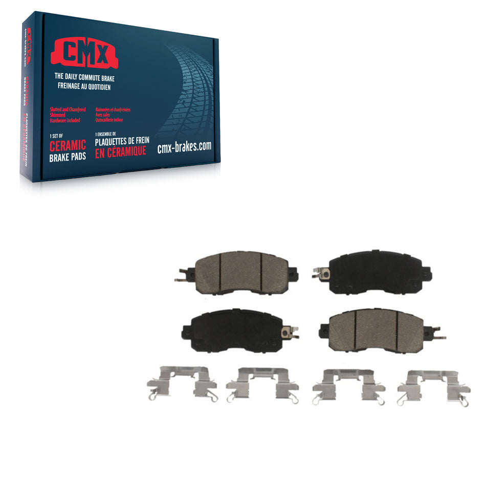 Front Ceramic Disc Brake Pads CMX-D1650 For Nissan Altima LEAF