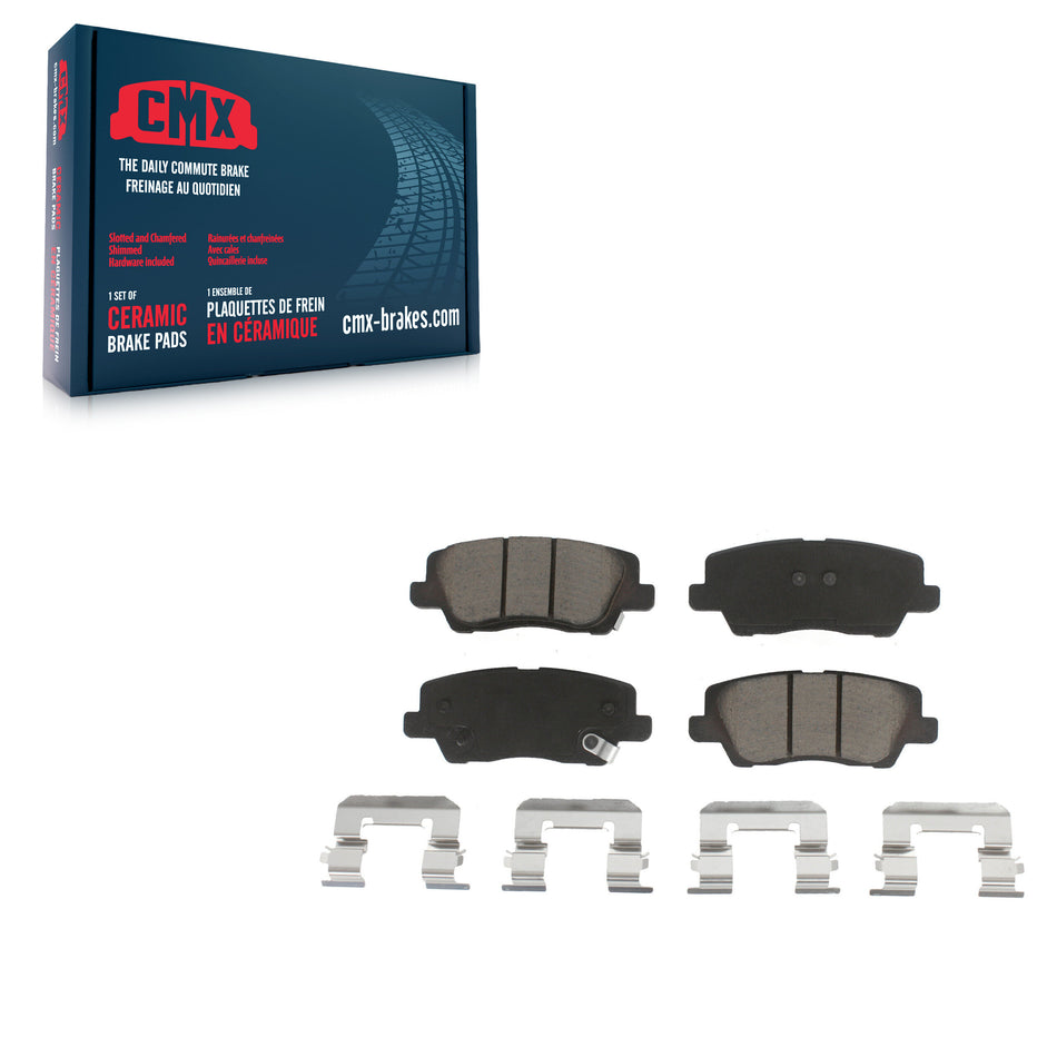 Rear Ceramic Disc Brake Pads CMX-D1659 For Cadillac ATS CTS