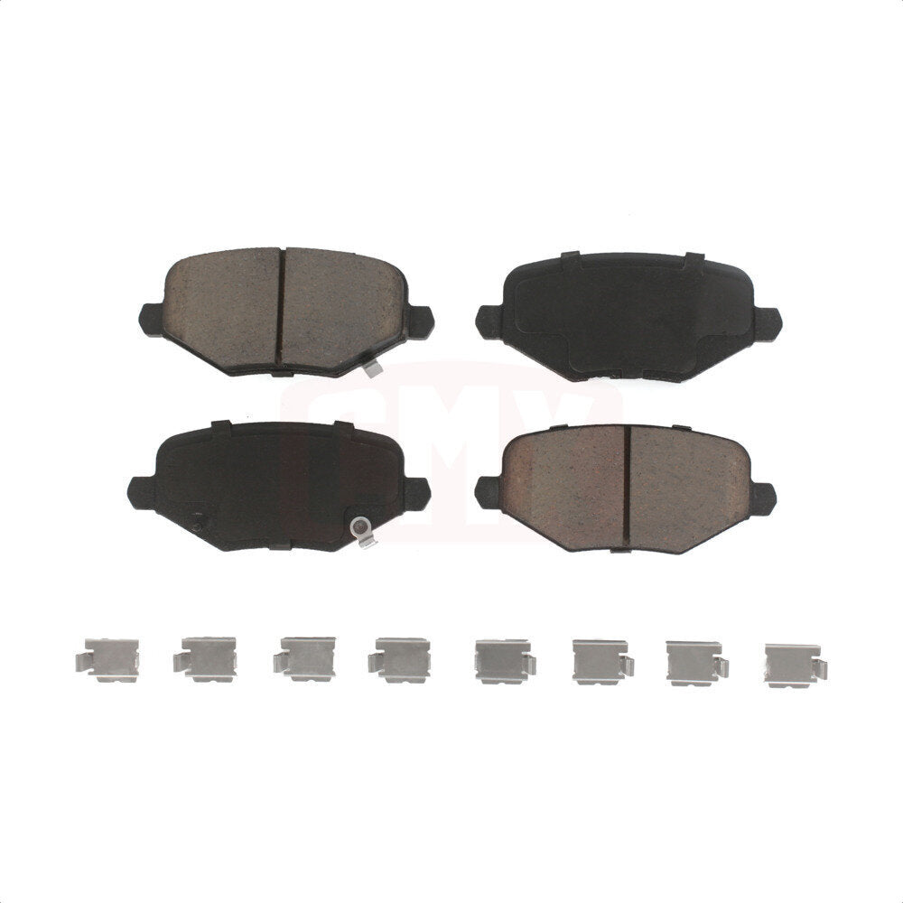 Rear Ceramic Disc Brake Pads CMX-D1719 For Dodge Grand Caravan Chrysler Town & Country Journey Ram C/V Volkswagen Routan by CMX