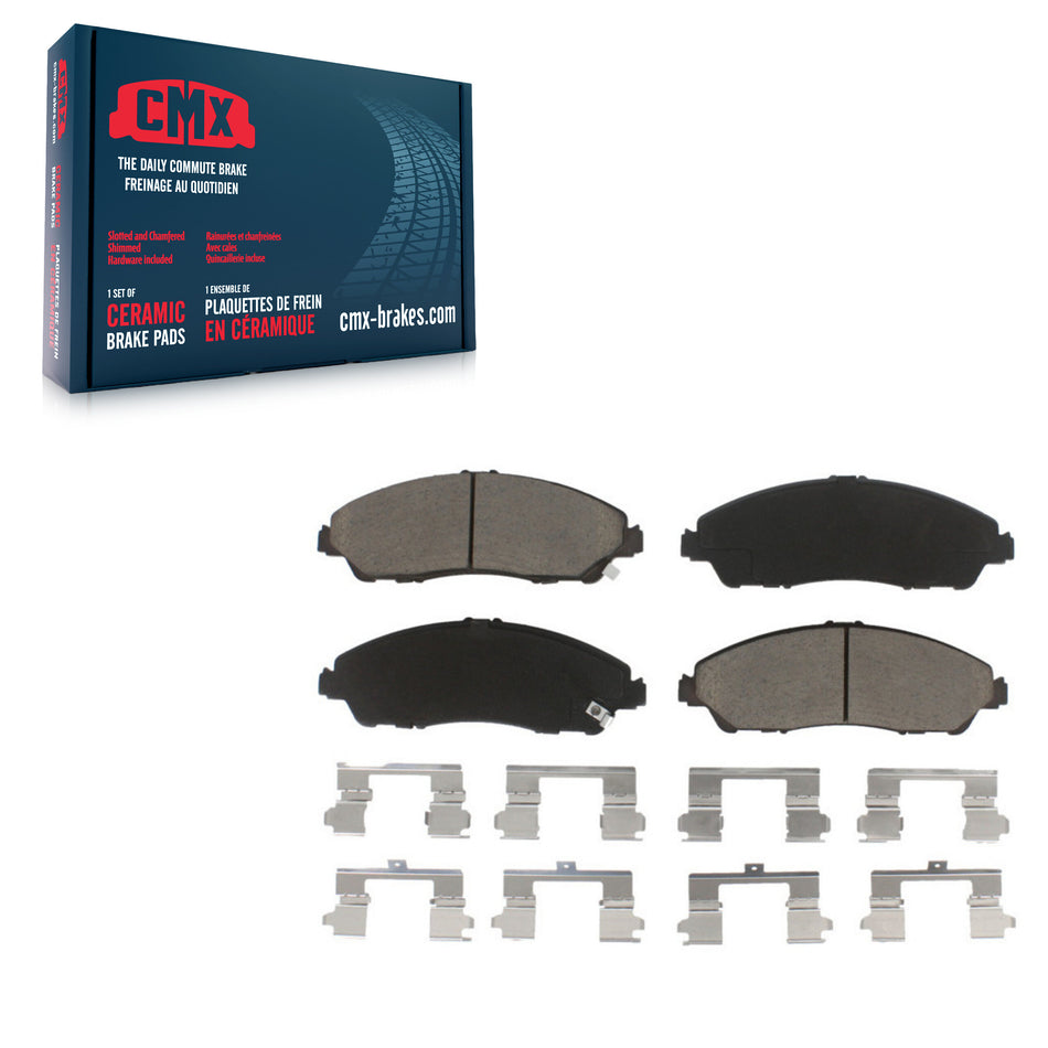 Front Ceramic Disc Brake Pads CMX-D1723 For Honda Pilot Acura MDX Ridgeline