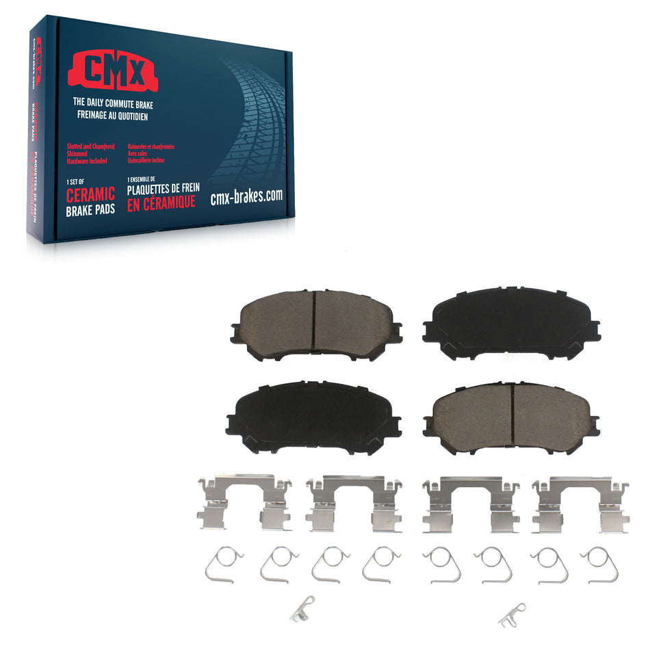 Front Ceramic Disc Brake Pads CMX-D1737 For Nissan Rogue Sport Qashqai