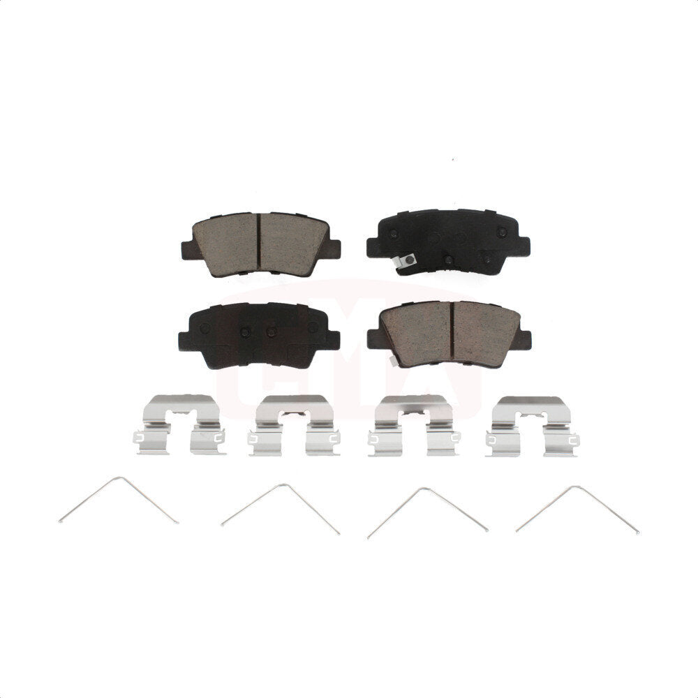 Rear Ceramic Disc Brake Pads CMX-D1812 For Hyundai Elantra Kia Soul Niro Accent Rio Ioniq EV Venue Rondo by CMX