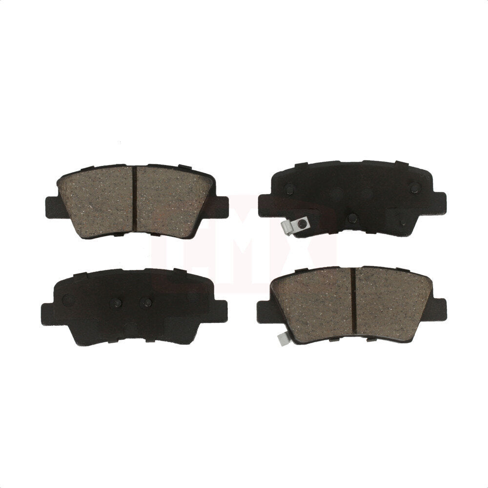 Rear Ceramic Disc Brake Pads CMX-D1813 For Kia Hyundai Sonata Optima Soul Forte Veloster Elantra GT EV Kona Rondo Forte5 Niro Electric by CMX