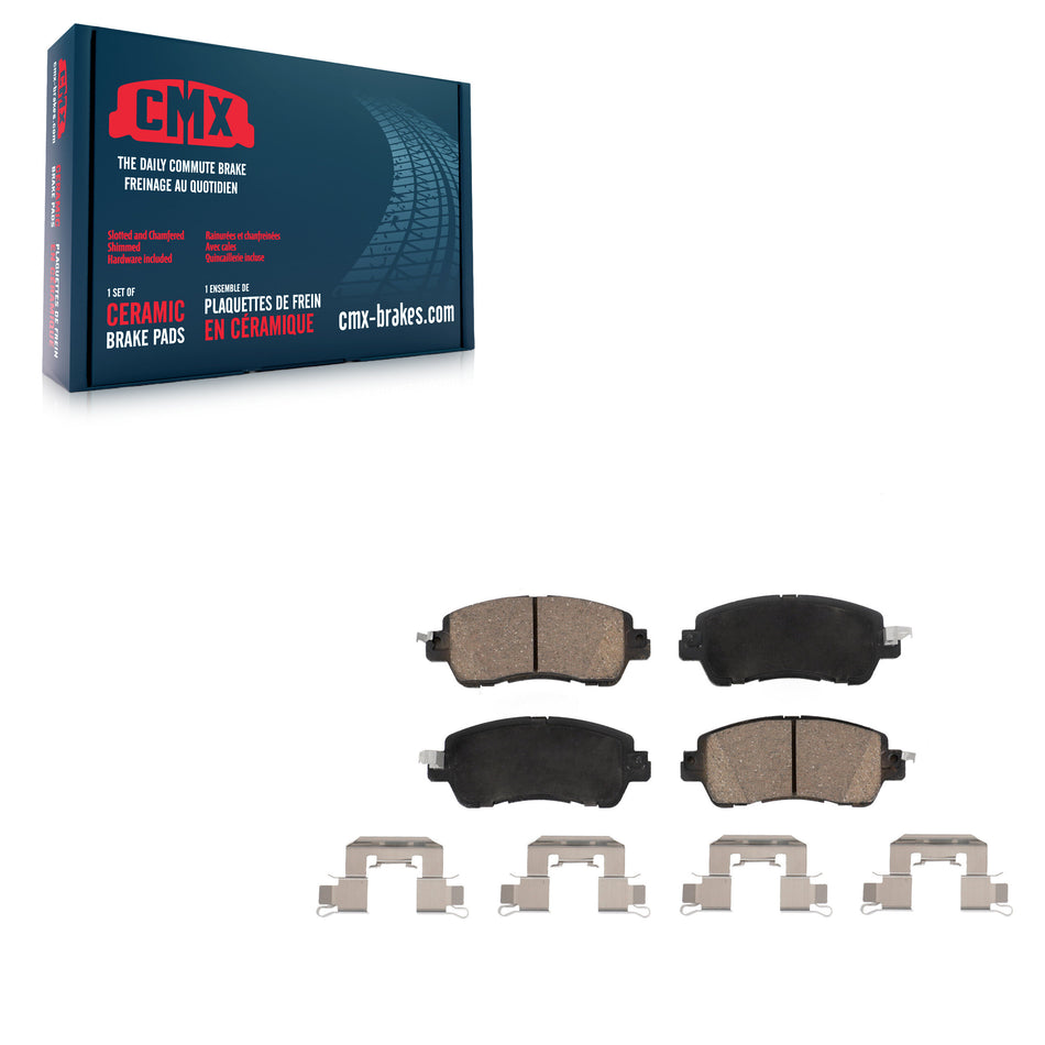 Front Ceramic Disc Brake Pads CMX-D1852 For Toyota Yaris iA Scion