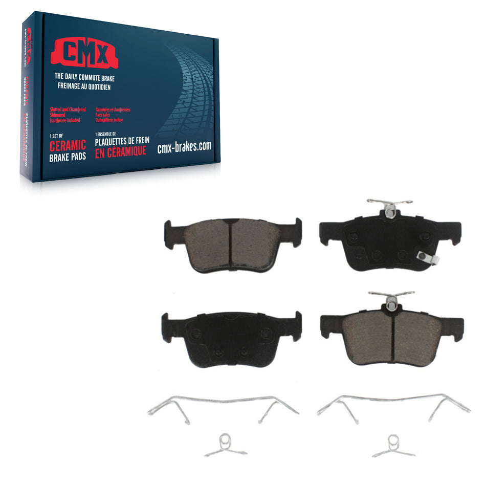 Rear Ceramic Disc Brake Pads CMX-D1878 For Honda Civic Acura RDX Integra