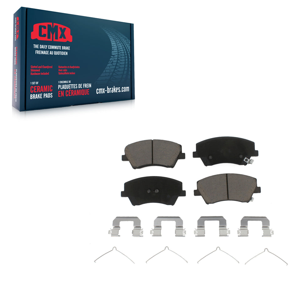 Front Ceramic Disc Brake Pads CMX-D1912 For Hyundai Elantra Ioniq Kia Niro