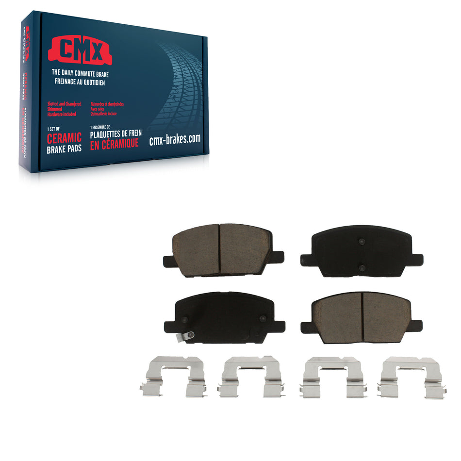 Front Ceramic Disc Brake Pads CMX-D2019 For 2018-2022 Buick Encore Chevrolet Trax
