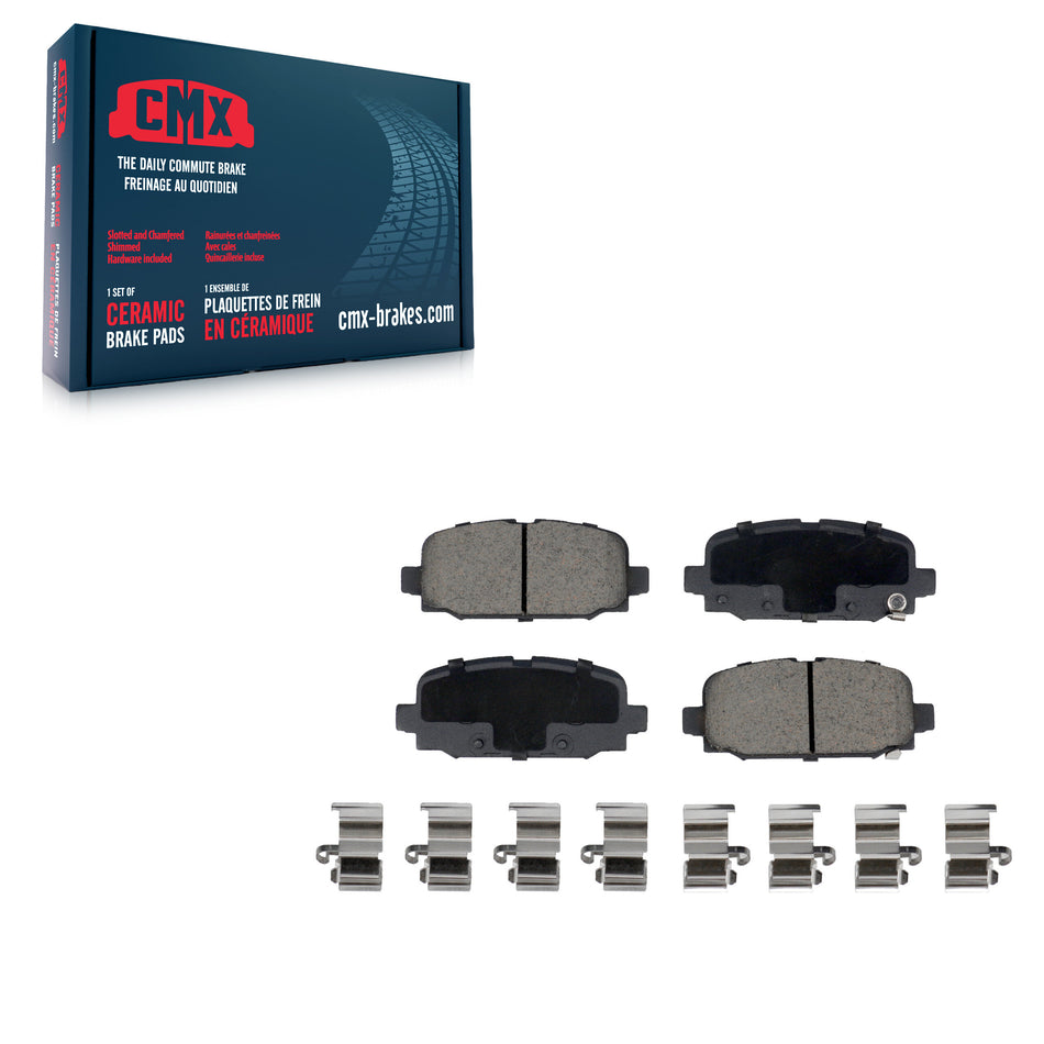 Rear Ceramic Disc Brake Pads CMX-D2081 For Jeep Compass