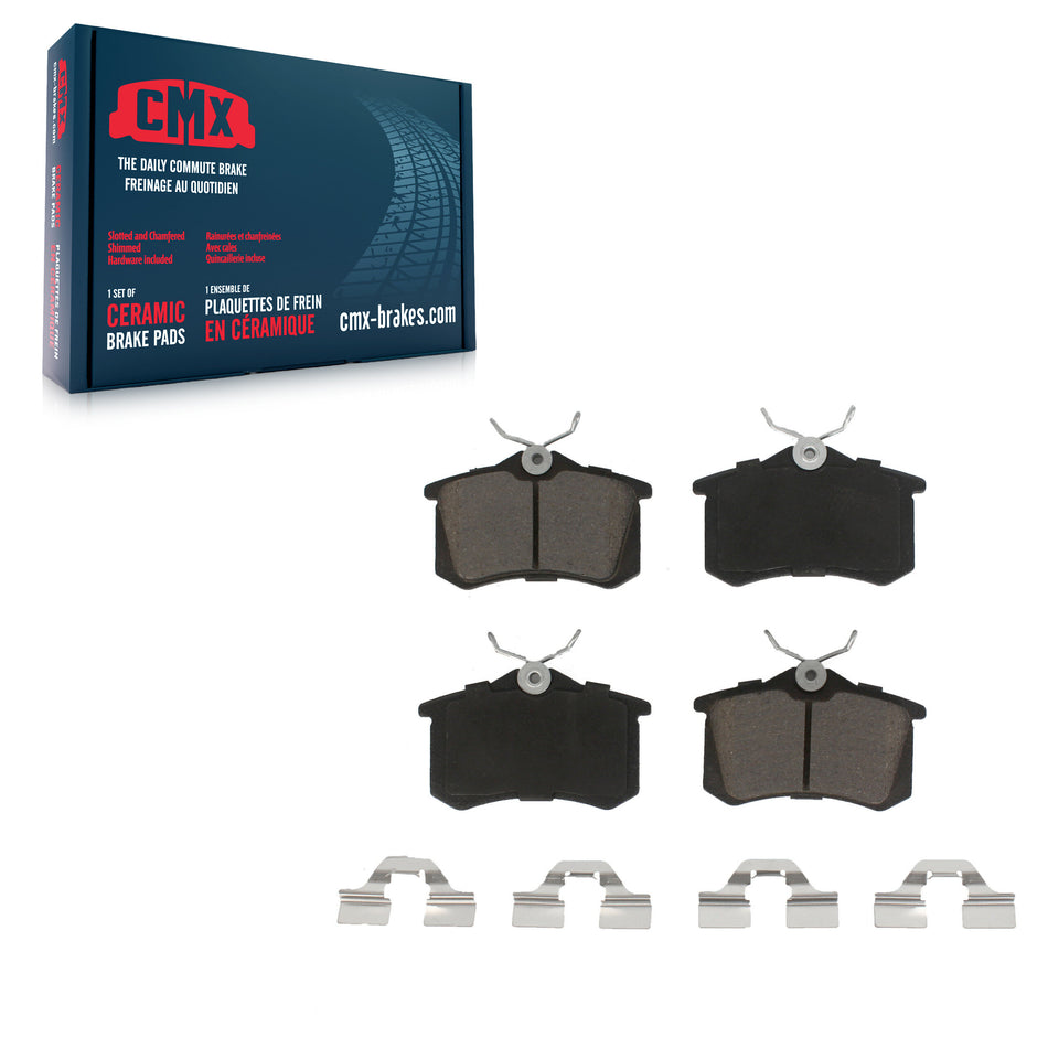 Rear Ceramic Disc Brake Pads CMX-D340 For Volkswagen Golf Audi Alltrack A4 Quattro Beetle Jetta A6