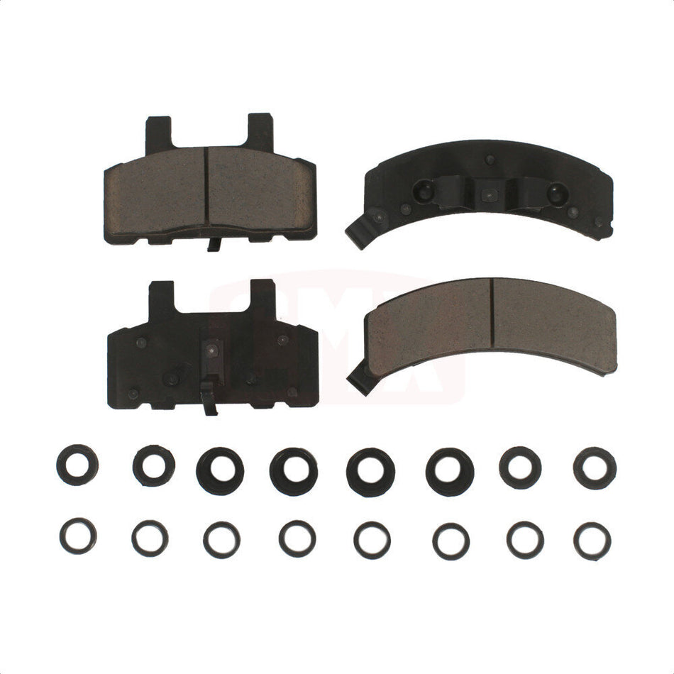 Front Ceramic Disc Brake Pads CMX-D369 For Chevrolet C1500 K1500 GMC Dodge Ram 1500 Tahoe K2500 Astro Suburban C2500 Cadillac Yukon DeVille Express Safari 2500 Savana Escalade Blazer Fleetwood 60 by CMX